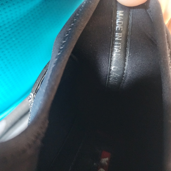 Prada Luxury Rare Chunky Black on black/white bottom sneakers.Women's Size9/39.5 - Picture 3 of 5